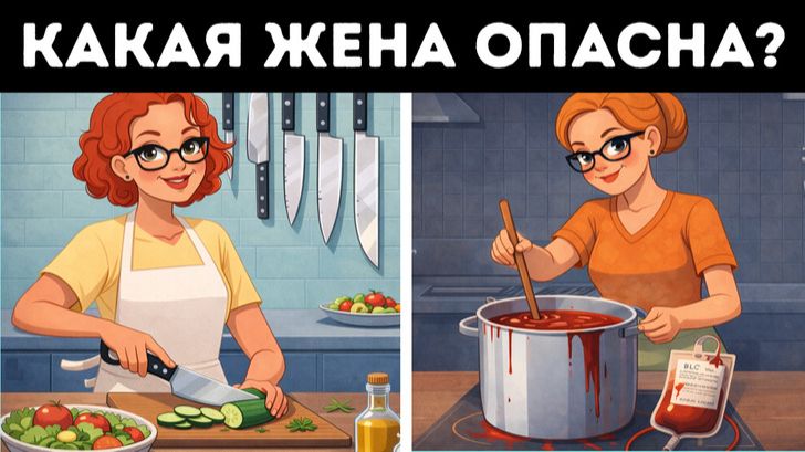 Сможешь распознать опасность в 21 загадке? 🧠⚠️