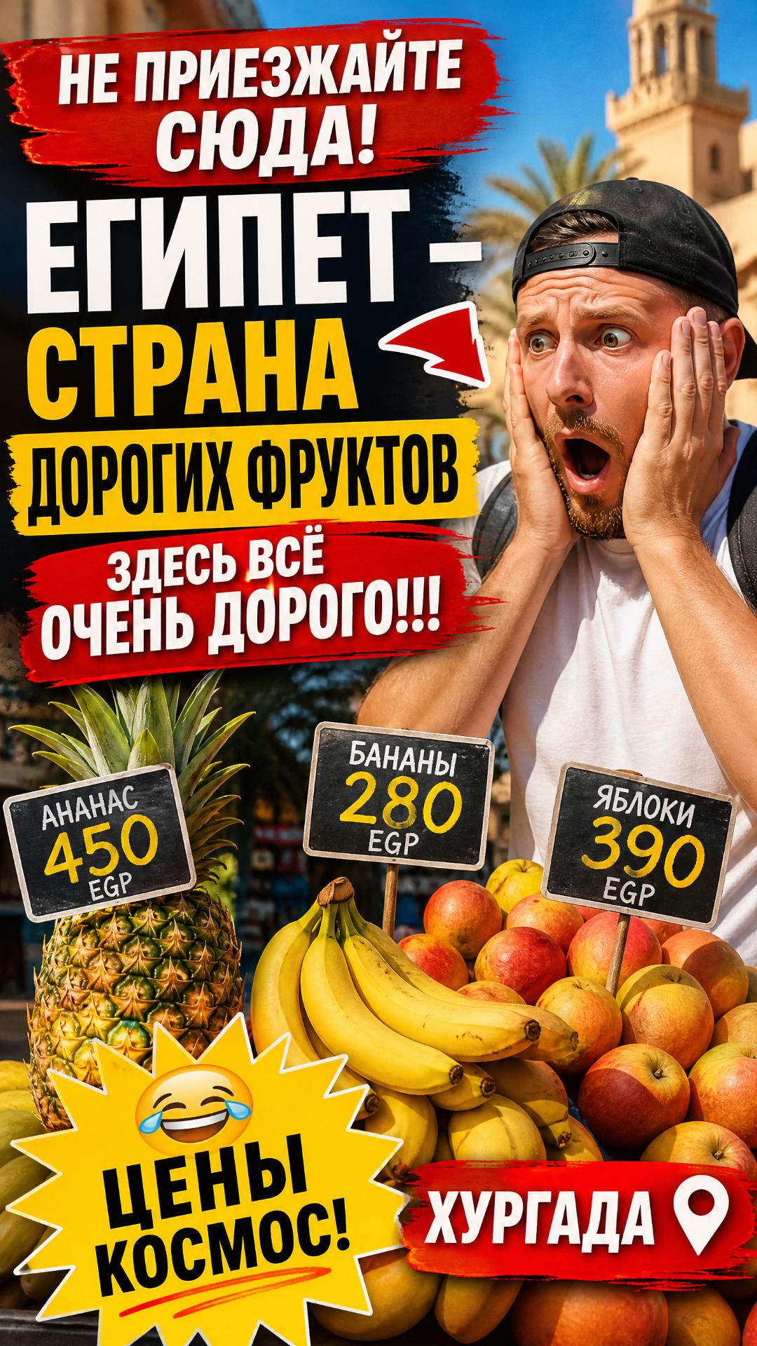 Египет: „тут всё дорого“ — проверяю на фруктах из Best Way. Спойлер: всё очень дёшево!