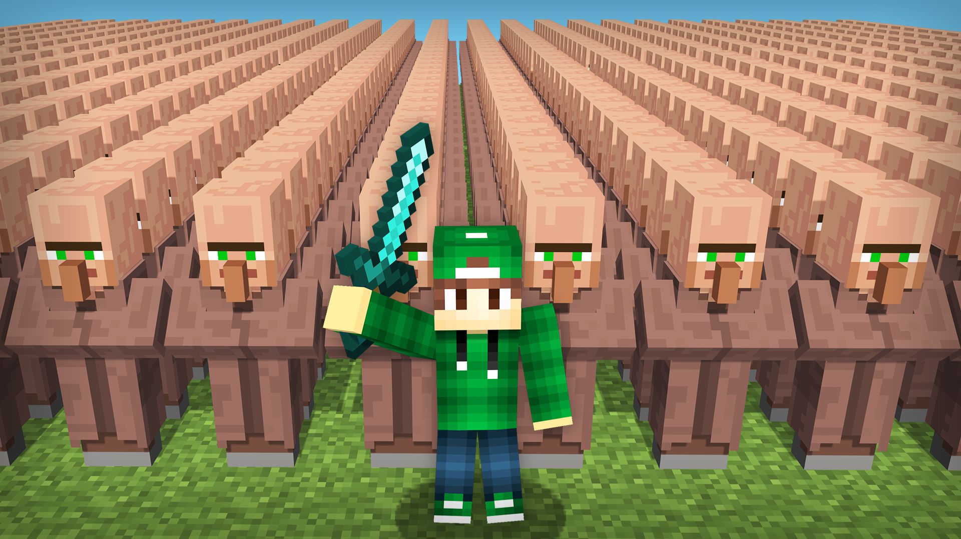 ЗАЧЕМ Я СОБРАЛ АРМИЮ ЖИТЕЛЕЙ В МАЙНКРАФТ | Риколит Minecraft