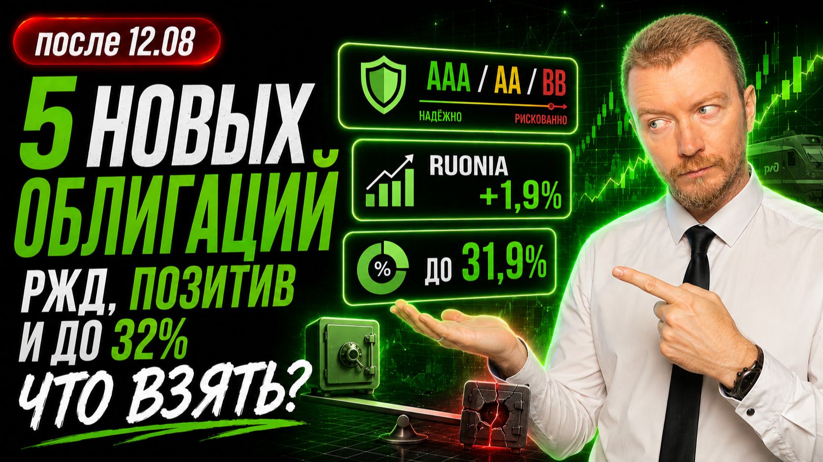 Новые облигации августа 2026: топ-5 размещений с доходностью до 32%