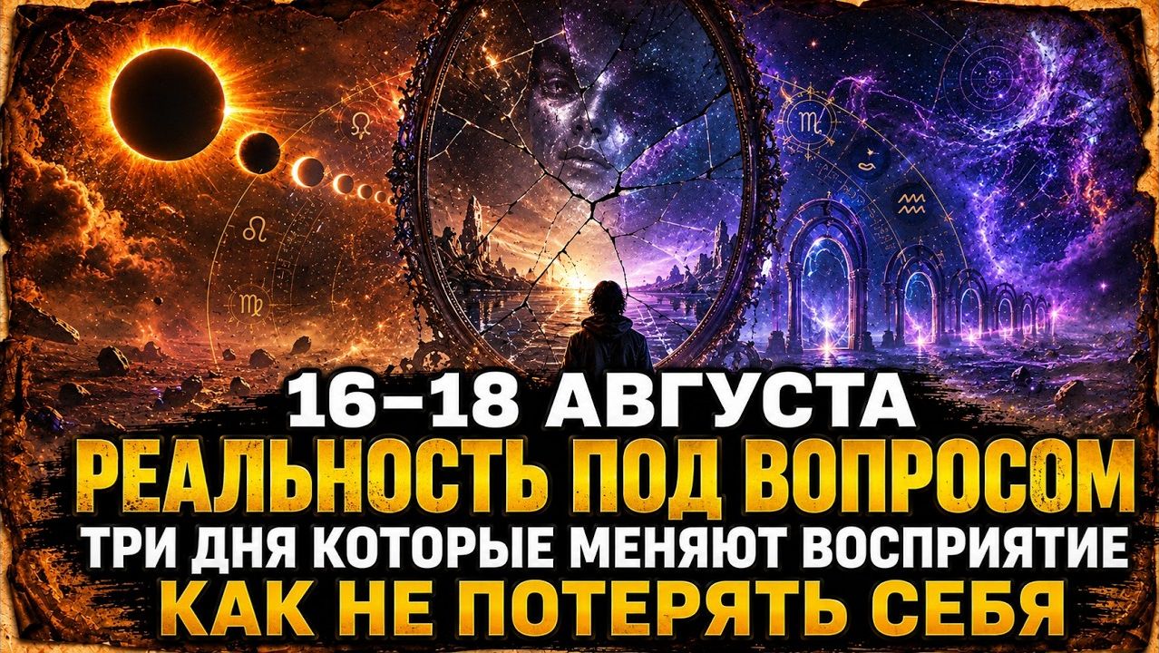 16–18 августа 2026. Туман войны: что Марс и ретроградный Нептун сделают с твоим разумом