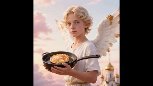Ангел со сковородкой
