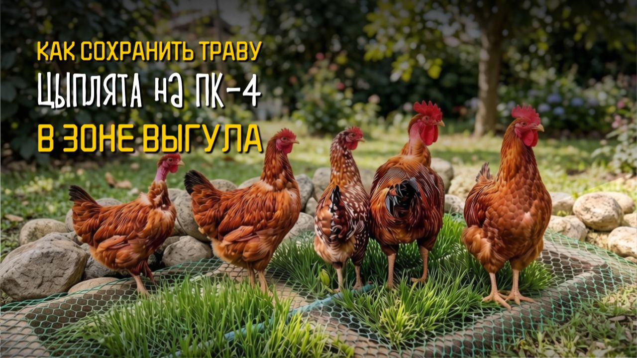 ЦЫПЛЯТА на ПК-4: КАССЕТЫ для ЗЕЛЕНИ и эксперименты с выгулом 🥚📈