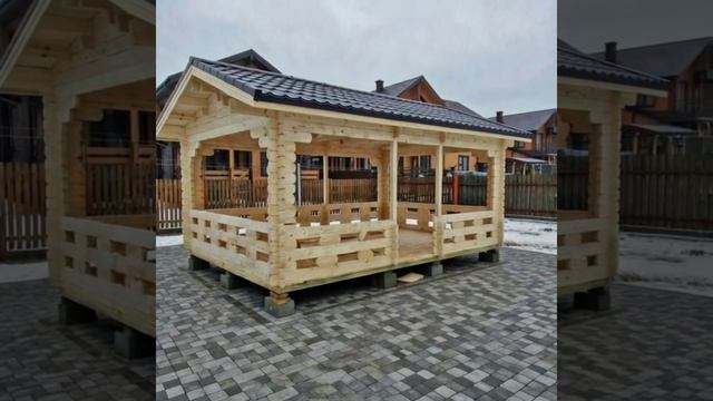 Открытая беседка