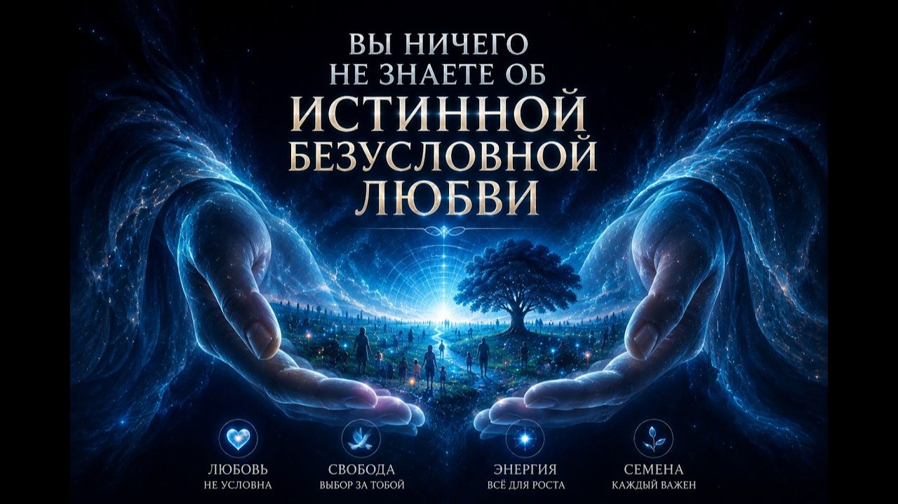 23. ИСТИННАЯ БЕЗУСЛОВНАЯ ЛЮБОВЬ ИСТОЧНИКА, которую забыли | Путь к истоку