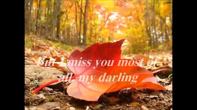 Eric Clapton - Autumn Leaves (with Lyrics)