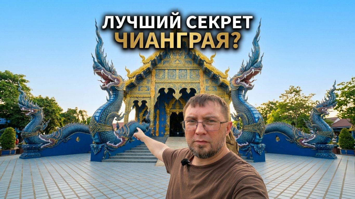 НЕВЕРОЯТНЫЙ синий храм: ради этого стоит приехать в Чианграй