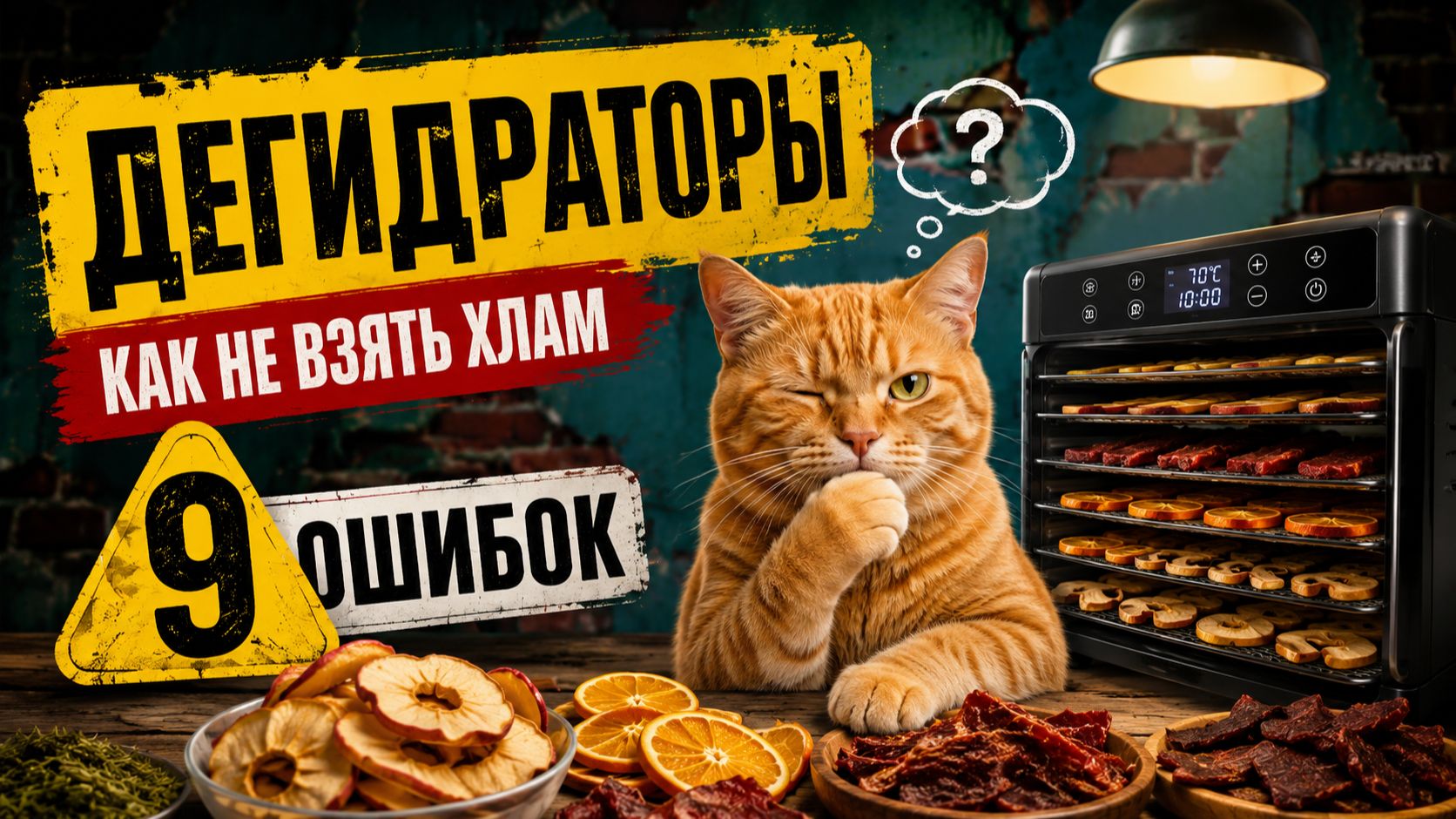 ДЕГИДРАТОР: ГЛАВНЫЕ ОШИБКИ ПРИ ВЫБОРЕ (2026) | Как выбрать сушилку для овощей, фруктов и мяса