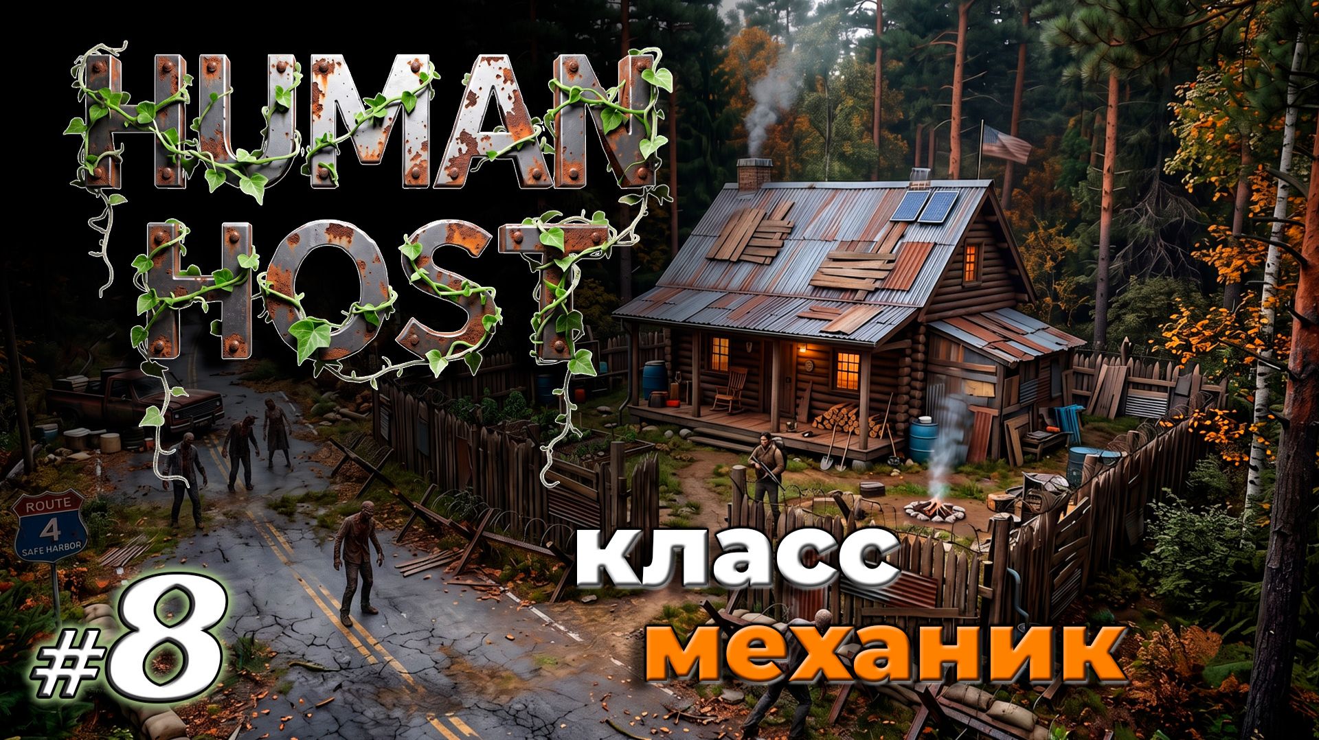 Зимний биом крафтим обновочки | Human Host | Выживание
