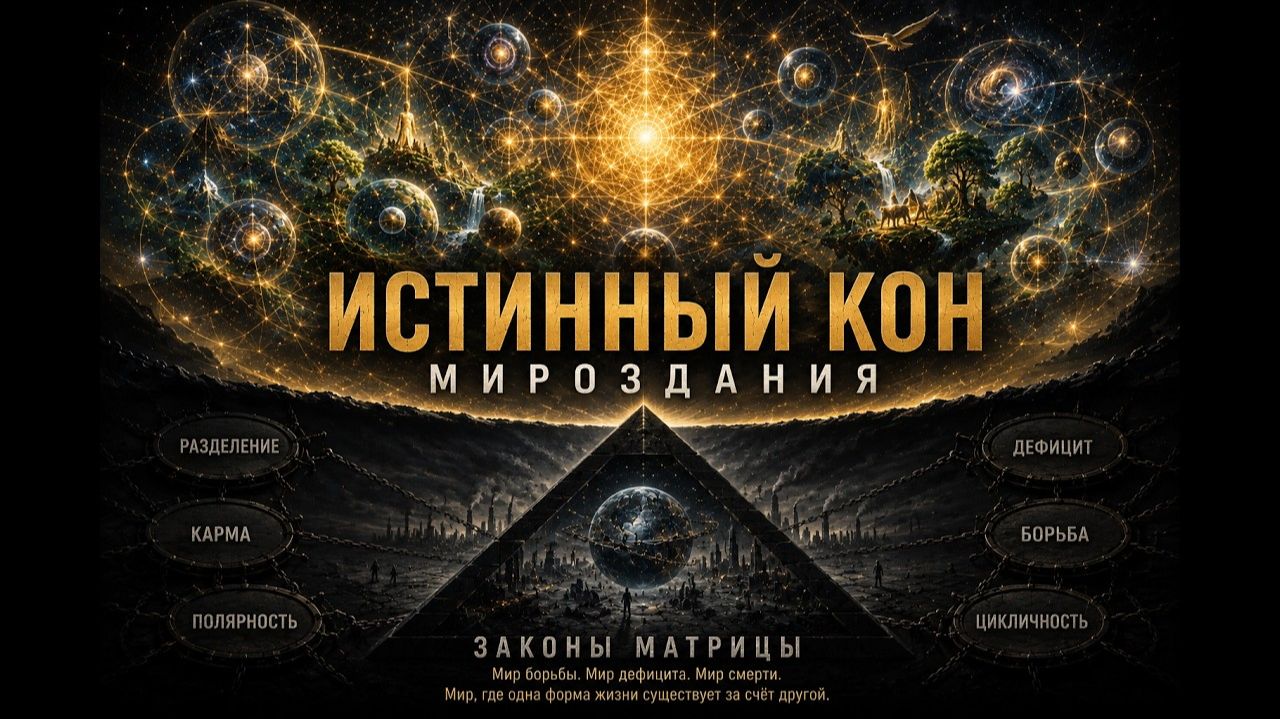 20. ИСТИННЫЙ КОН МИРОЗДАНИЯ | Путь к истоку