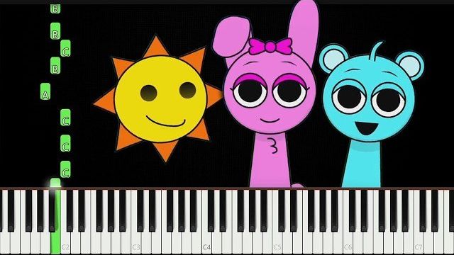 КАК СЫГРАТЬ «СПРУНКИ: ВОЗРОЖДЕНИЕ» НА ПИАНИНО🎵🎵