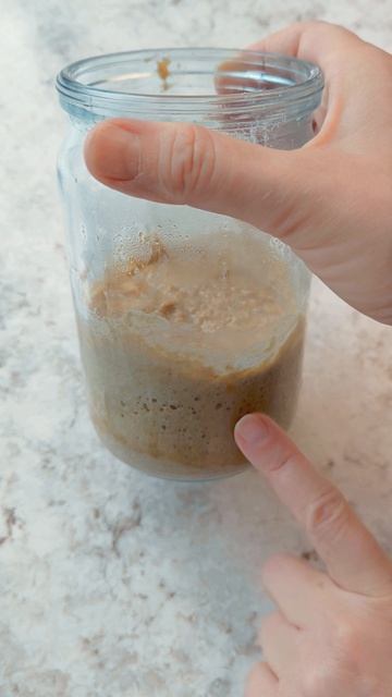 Третий день мастер-класса по выведению хлебной закваски назакваске sourdough  кучеряваясветлана