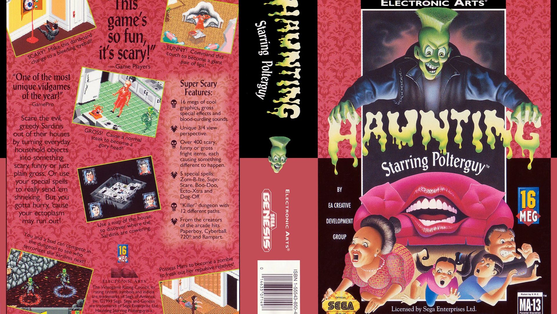 Haunting Starring Polterguy (Genesis)