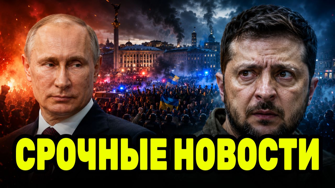 Зеленского загнали в угол? Массовый протест в Киеве и жёсткое требование президенту