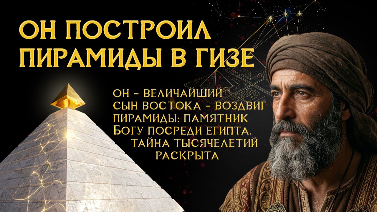 Пирамиды Гизы. Причем здесь Иов?