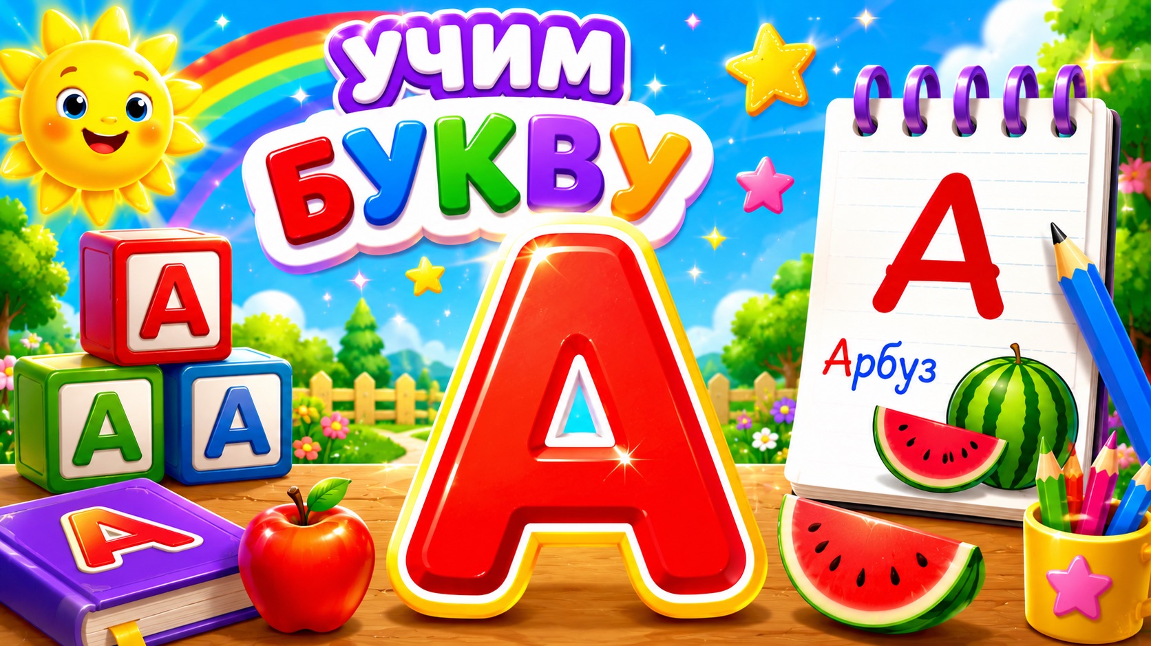 УЧИМ БУКВУ А😘АЛФАВИТ😇#алфавит #дети #развивашки #буквы #учим #малышам #игры #букваА #интересно