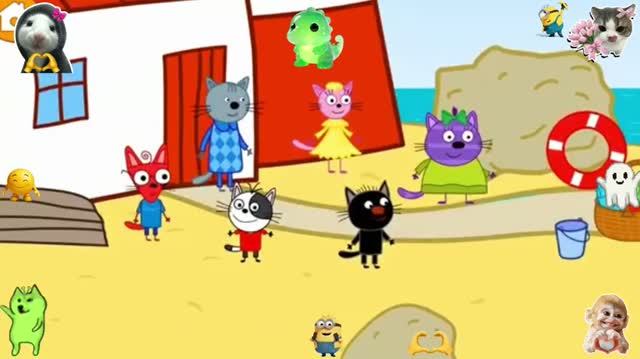 Три Кота Морское приключение 3 Пираты Три Кота наш
