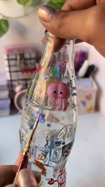 Аквариум в бутылке🐠