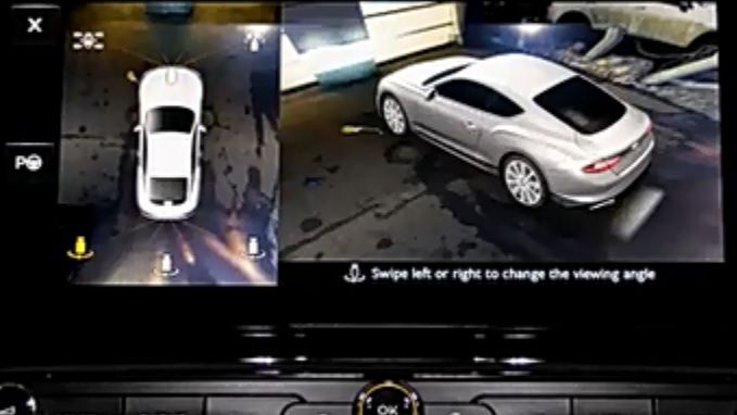 Система кругового обзора 360 Surround View BENTLEY CONTINENTAL GT Рестайлинг. VAG-UPGRADE.RU