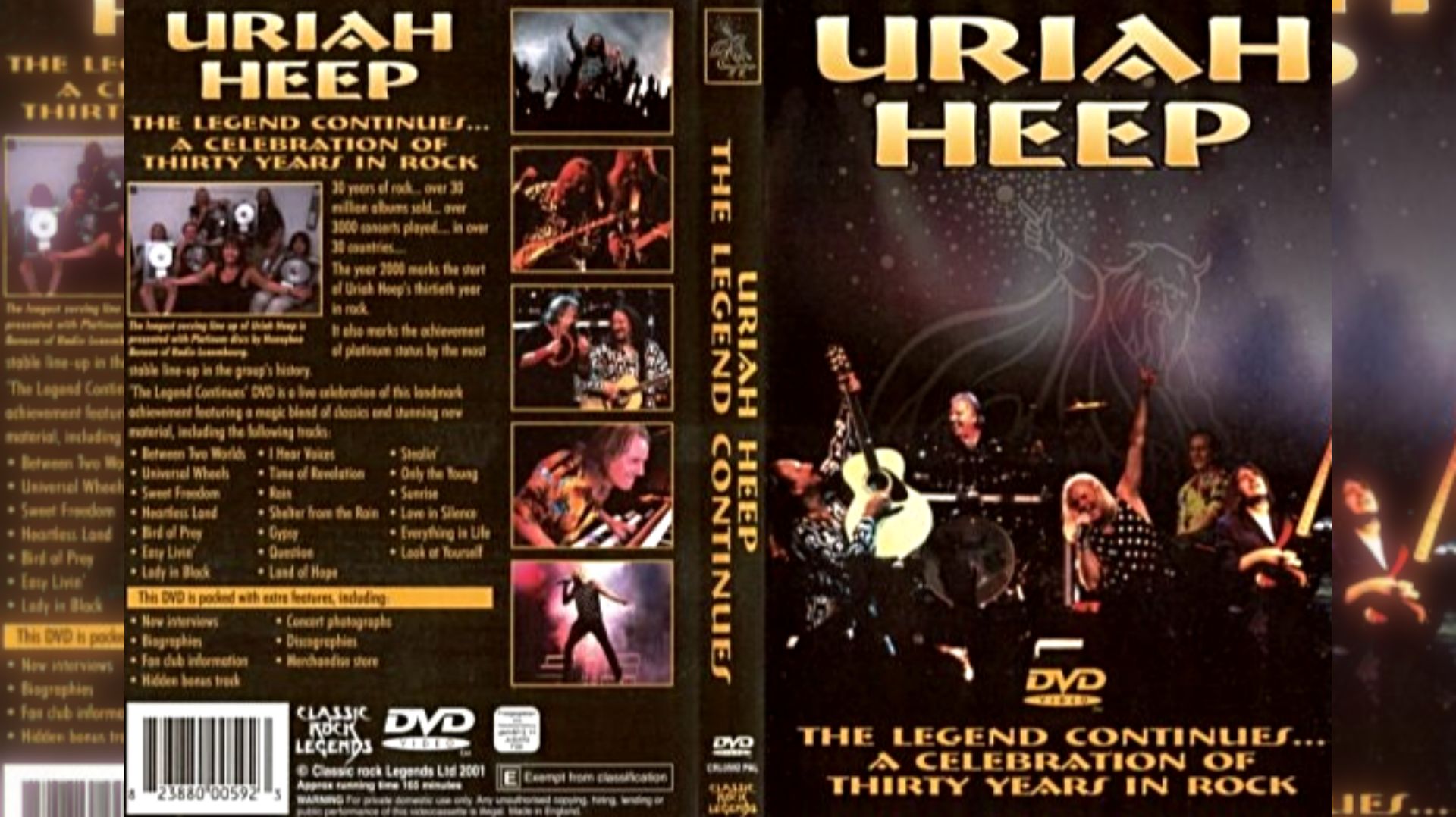 Uriah Heep - The Legend Continues (2001)