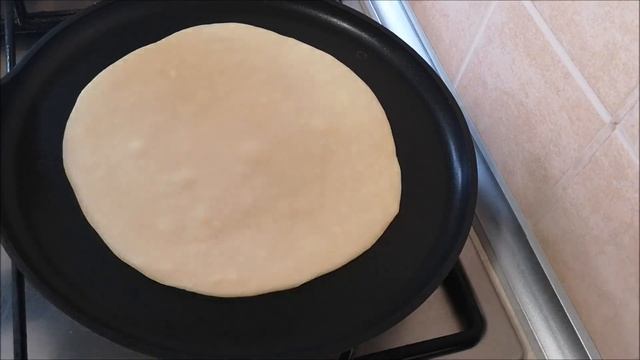 Бездрожжевая пита на сковороде