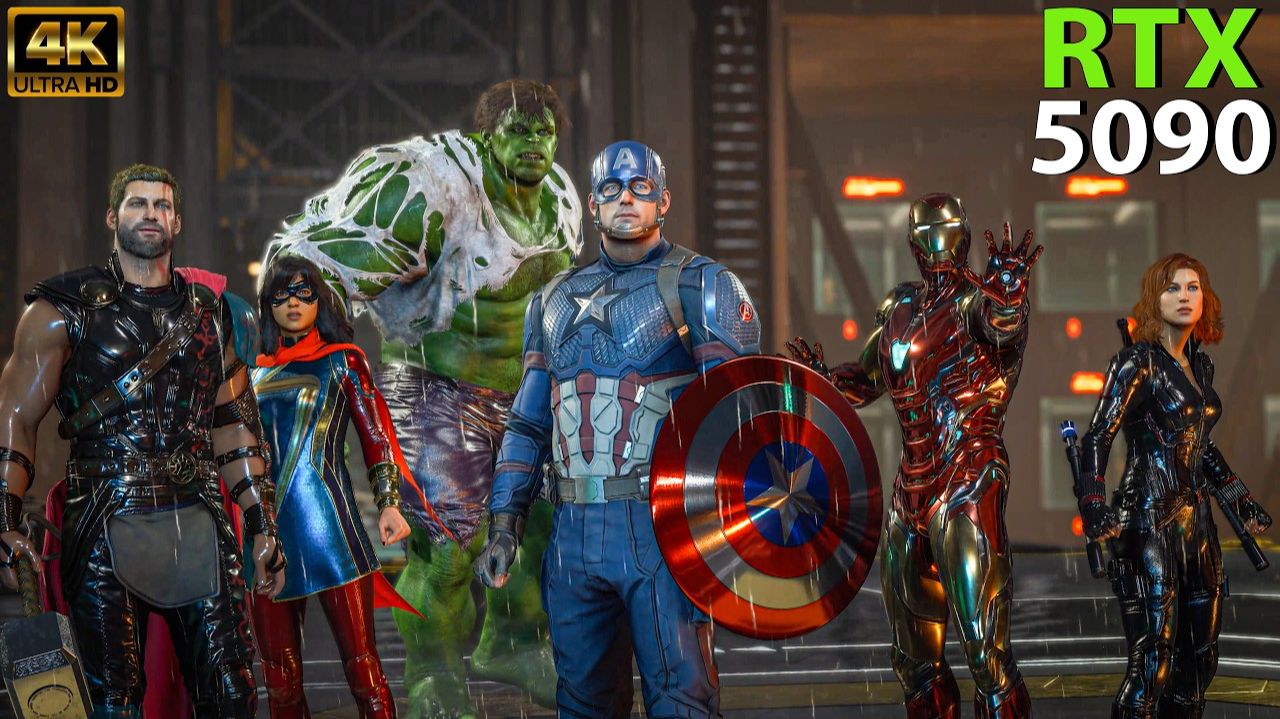 RTX 5090 32GB - Marvel's Avengers (4K UHD 120FPS) DLSS Quality