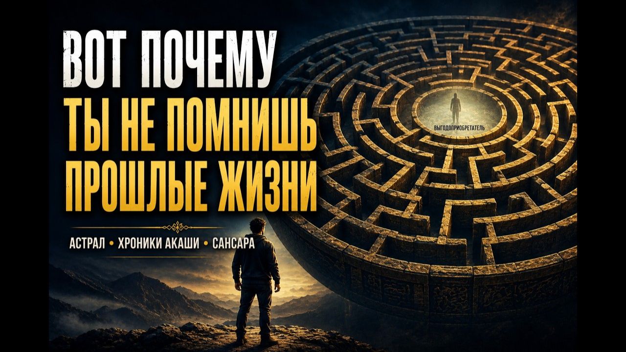 13. ВОТ ПОЧЕМУ ТЫ НЕ ПОМНИШЬ ПРОШЛЫЕ ЖИЗНИ! Астрал, Хроники Акаши и Сансара | Путь к истоку