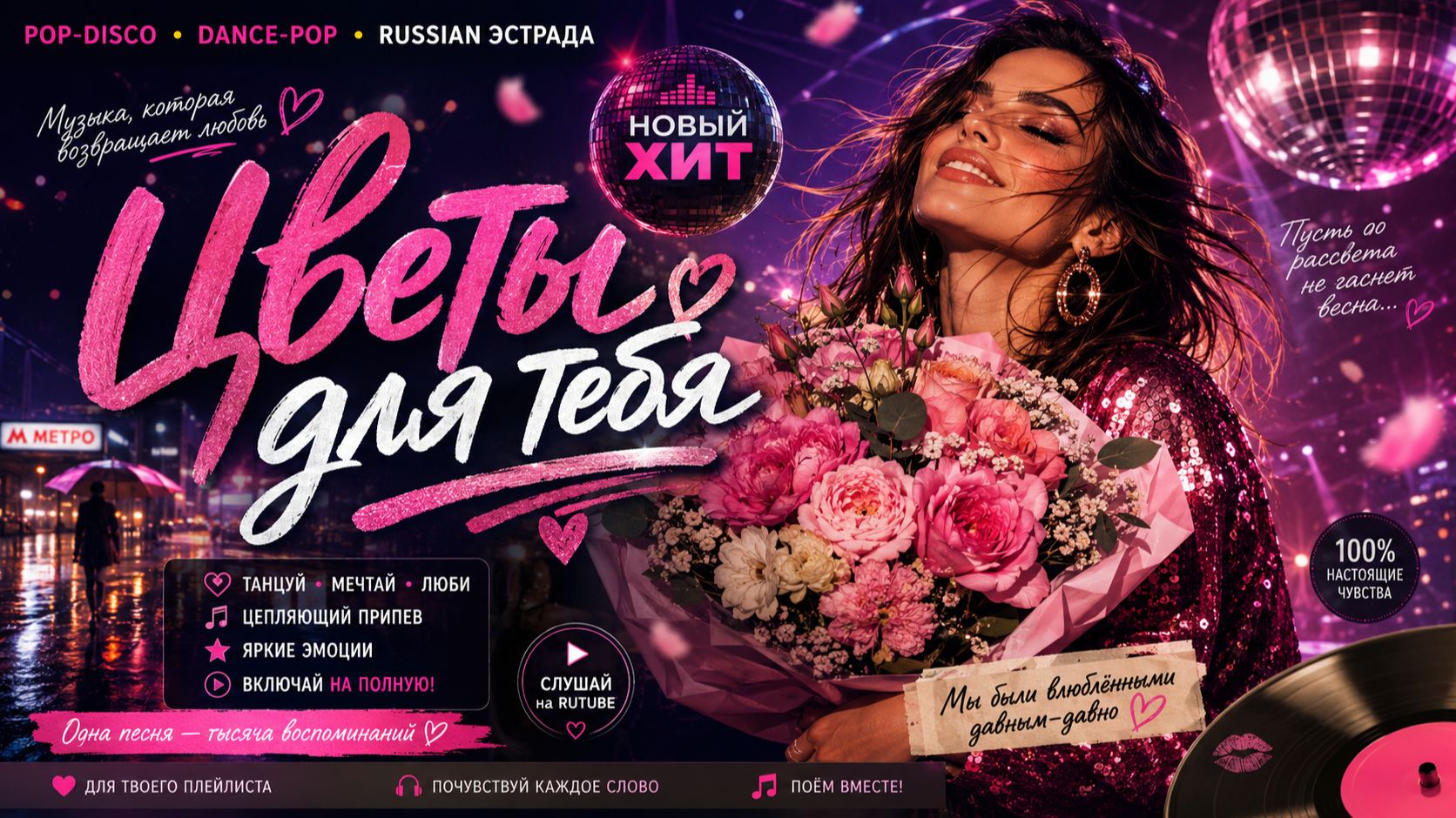 ЦВЕТЫ ДЛЯ ТЕБЯ  Хиты  Viral Russian Songs 2026 Только Самые Лучшие Новинки Лета