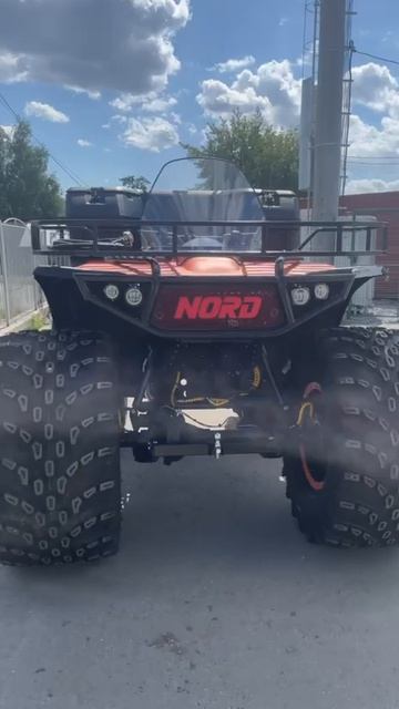 ПРОДАН  Снегоболотоход NORD в Оранжевом цвете.