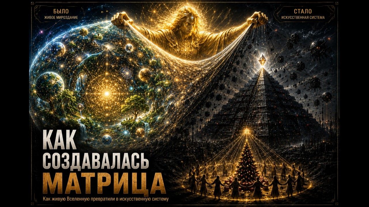 19. КАК СОЗДАВАЛАСЬ МАТРИЦА. Как подменили живое Мироздание | Путь к истоку