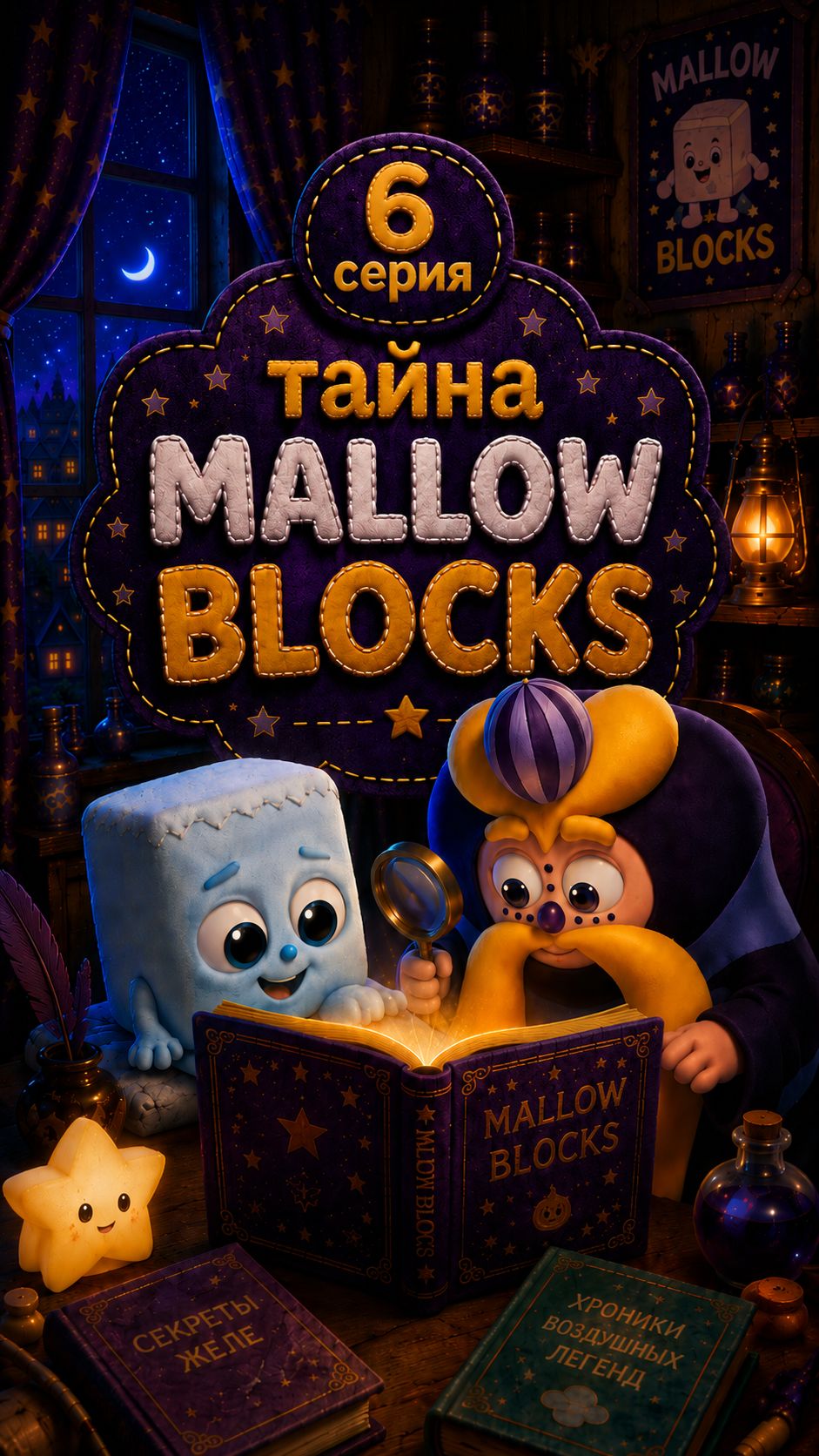 Тайна Mallow Blocks раскрыта. Блок узнал правду о себе и исполнил своё предназначение