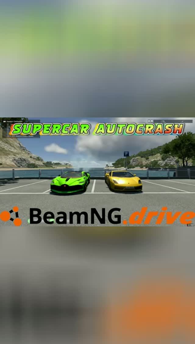LAMBORGINI GALARDO VS BUGATTI DIVO /SUPERCAR CRASH MOMENTS