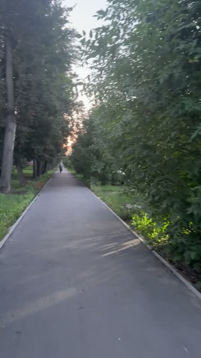 Трудовая улица в Электростали на закате: прогулка от которой захватывает дух.