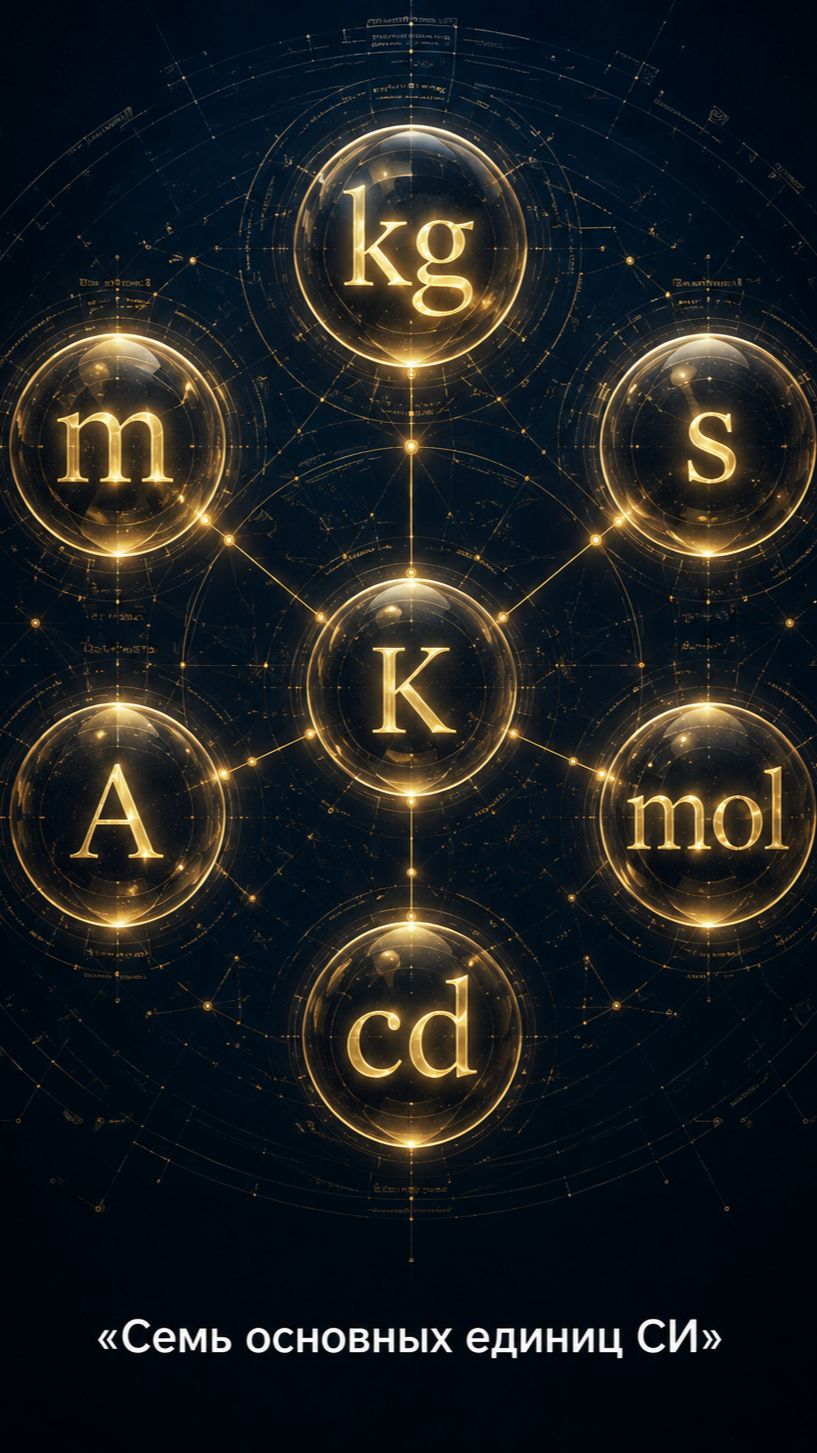 🔬 Физические величины и единицы измерения — язык точной науки.