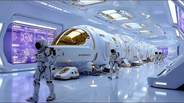 Жизнь в Городе Будущего 2150 — Летучие автомобили, Небесные башни & Неоновые сады