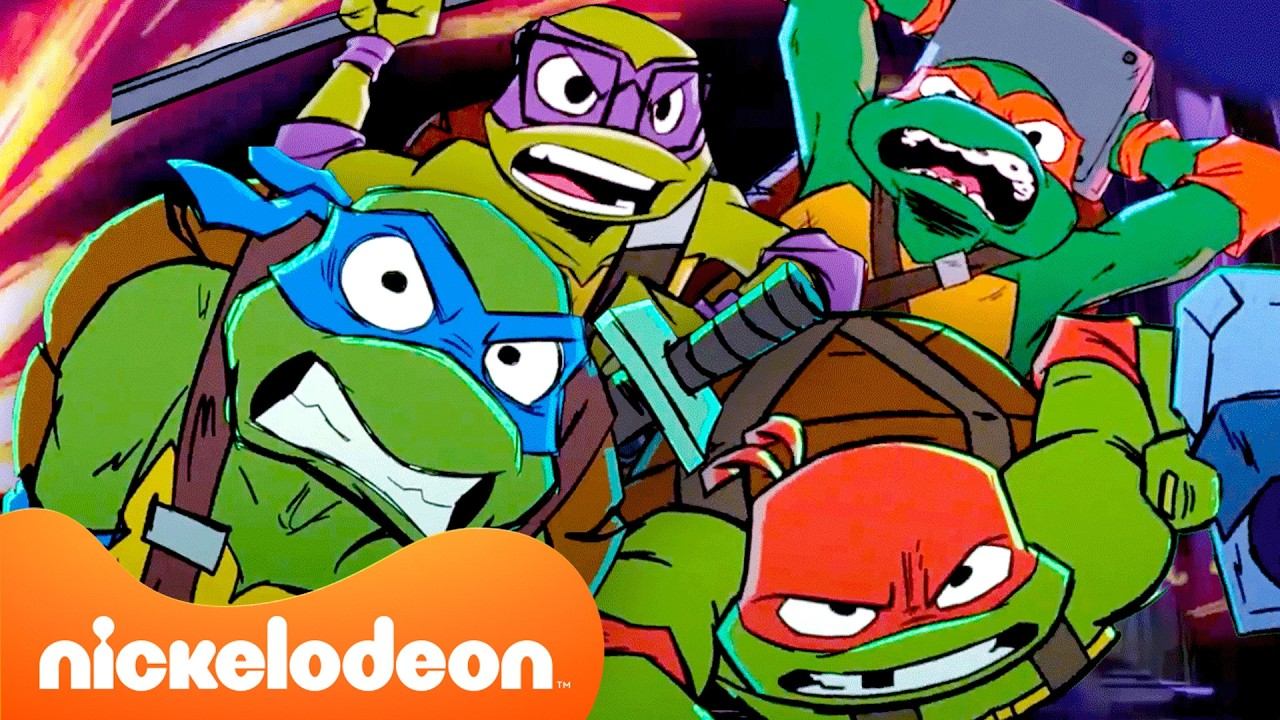 Самые ЖЁСТКИЕ битвы Черепашек-ниндзя! Ч. 2 | Легенды о ТМНТ | Nickelodeon Cyrillic