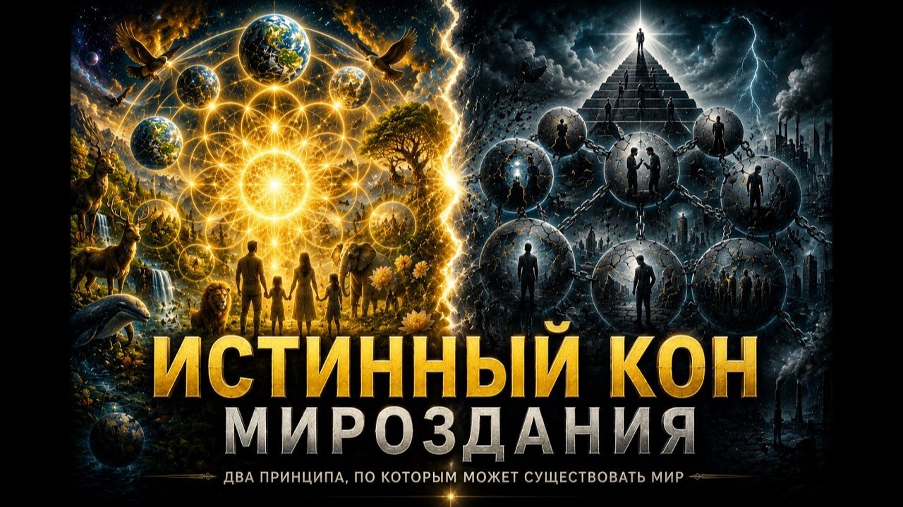 21. КОН И АНТИКОН. Два принципа, из которых рождается мироздание/мультивселенная | Путь к истоку
