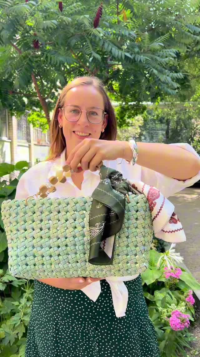 Свершилось! Моя первая плетеная сумка готова! 👜✨