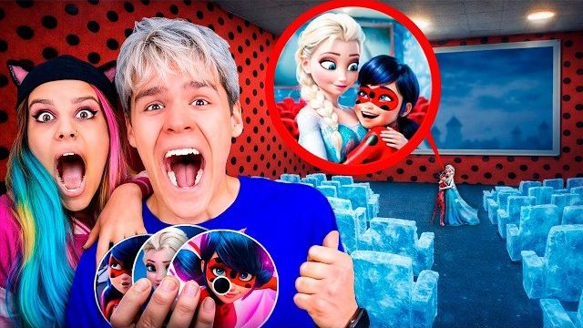 ⚠️ НЕ СМОТРИ ЛЕДИ БАГ И ЭЛЬЗУ В 3:00 НОЧИ! 👿🚨 Злые персонажи ожили! БЕГИ ИЗ КОМНАТЫ! 💥