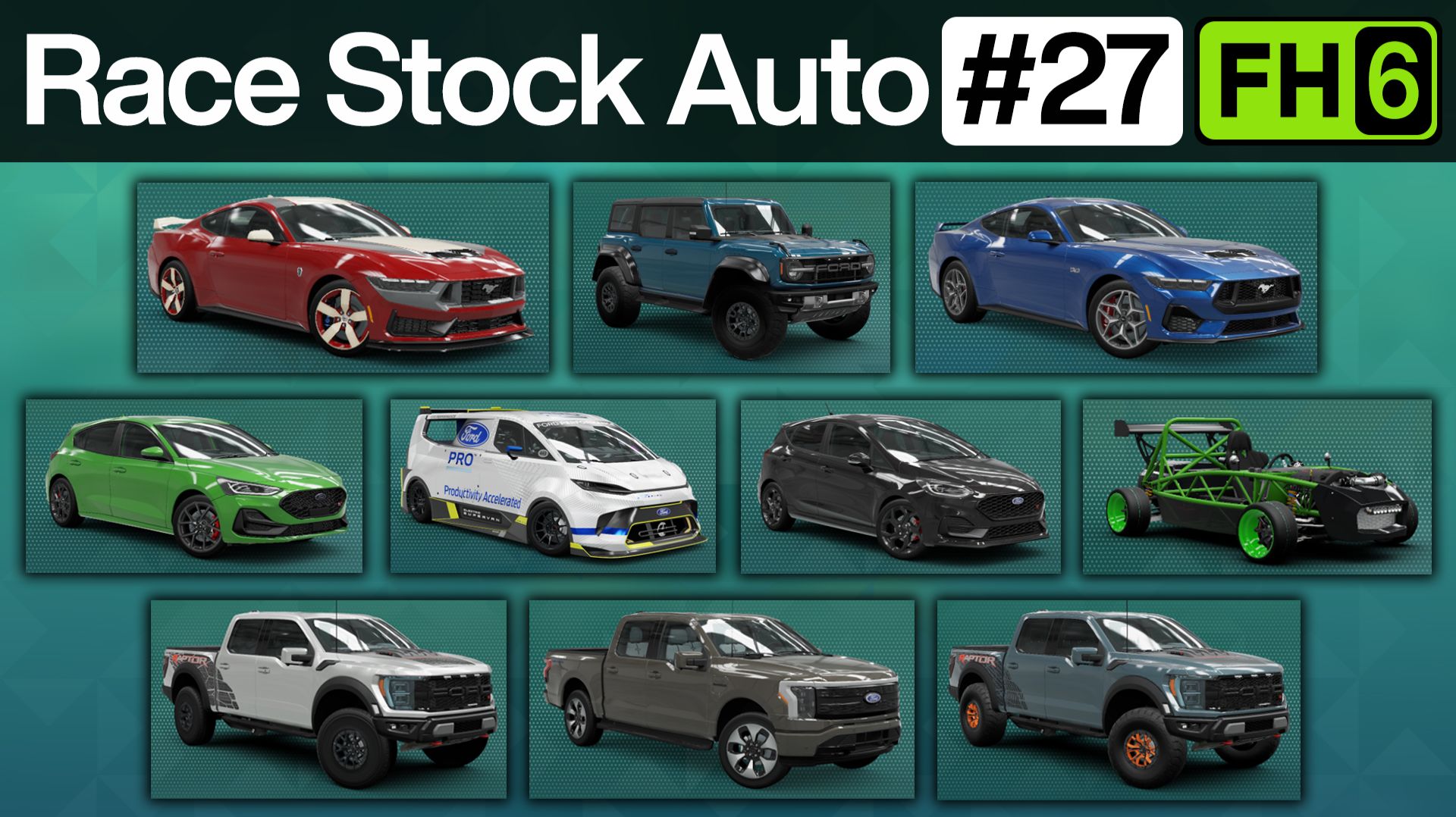 Forza Horizon 6 - Race Stock Auto 27
