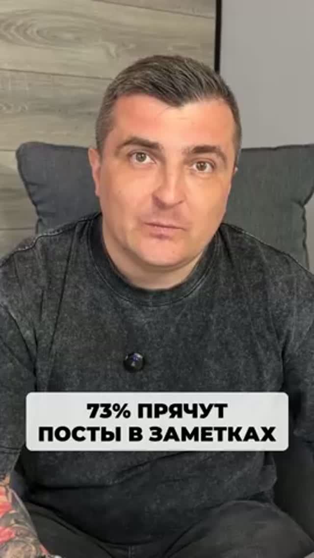 По данным опроса, 73 процента экспертов держат свои посты в заметках, потому что еще не готовы.
