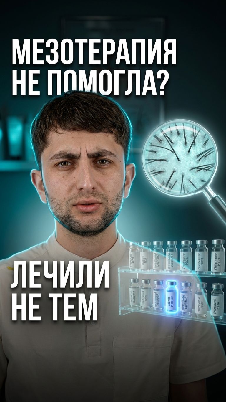 Мезотерапия для волос не помогла? Разбираем причины 💉