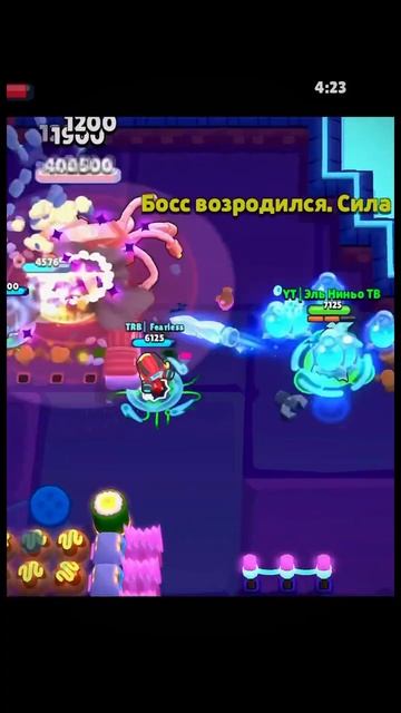 ПИРС Vs КИБЕРБОСС БРОК 😎 БРАВЛ СТАРС #brawlstars