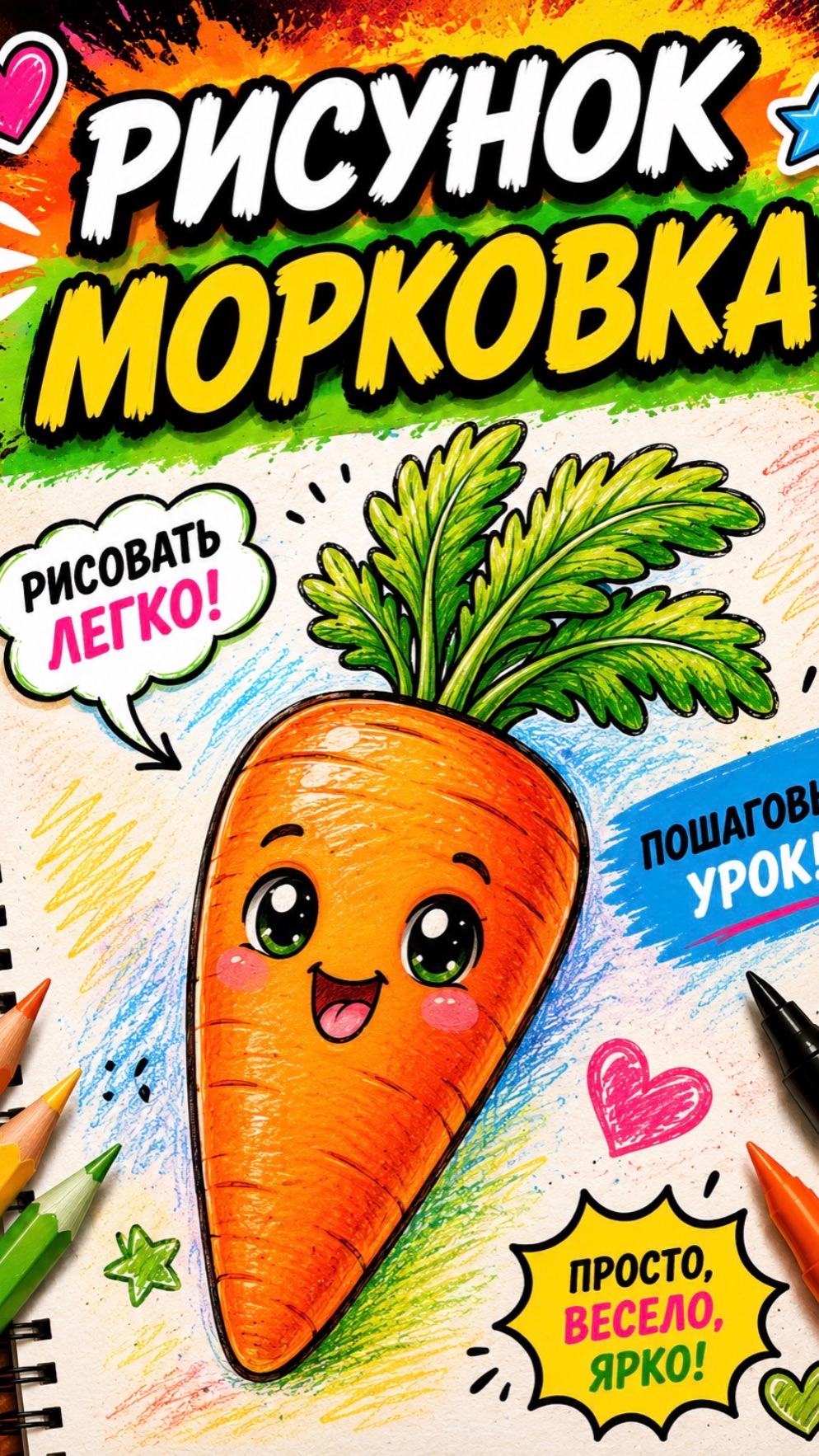 Рисунок. Морковка