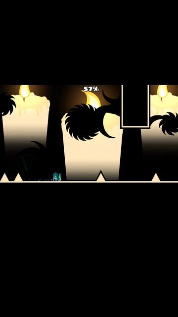 Прошёл уровень Spoopy в Geometry dash