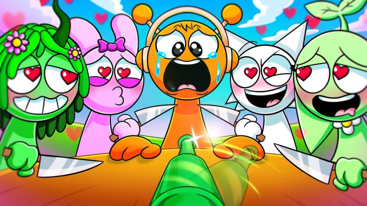 SPRUNKI_ИГРАЮТ_В_БУТЫЛОЧКУ_Incredibox_анимации