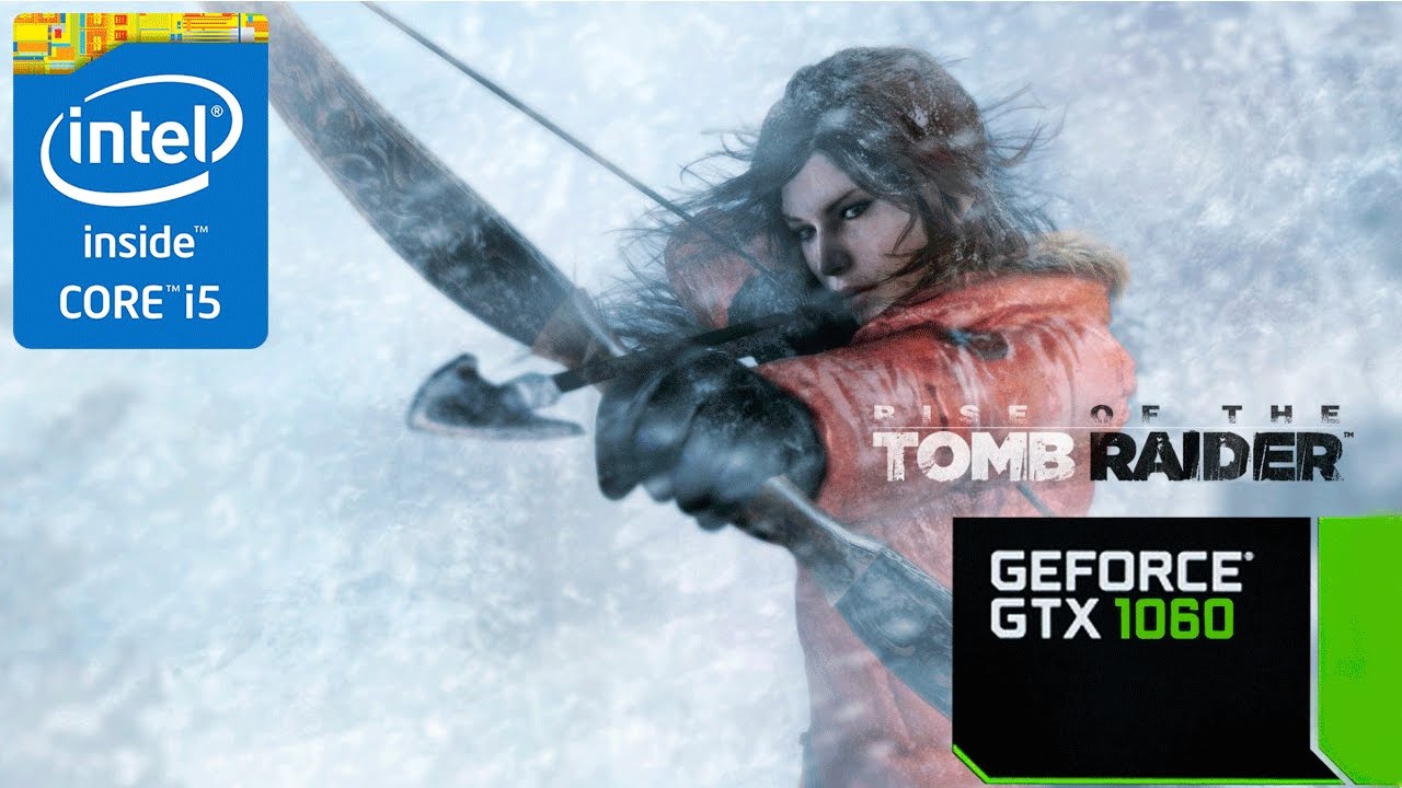 Rise Of The Tomb Raider встроенный бэнчмарк Intel Core I5 4670K + GTX 1060