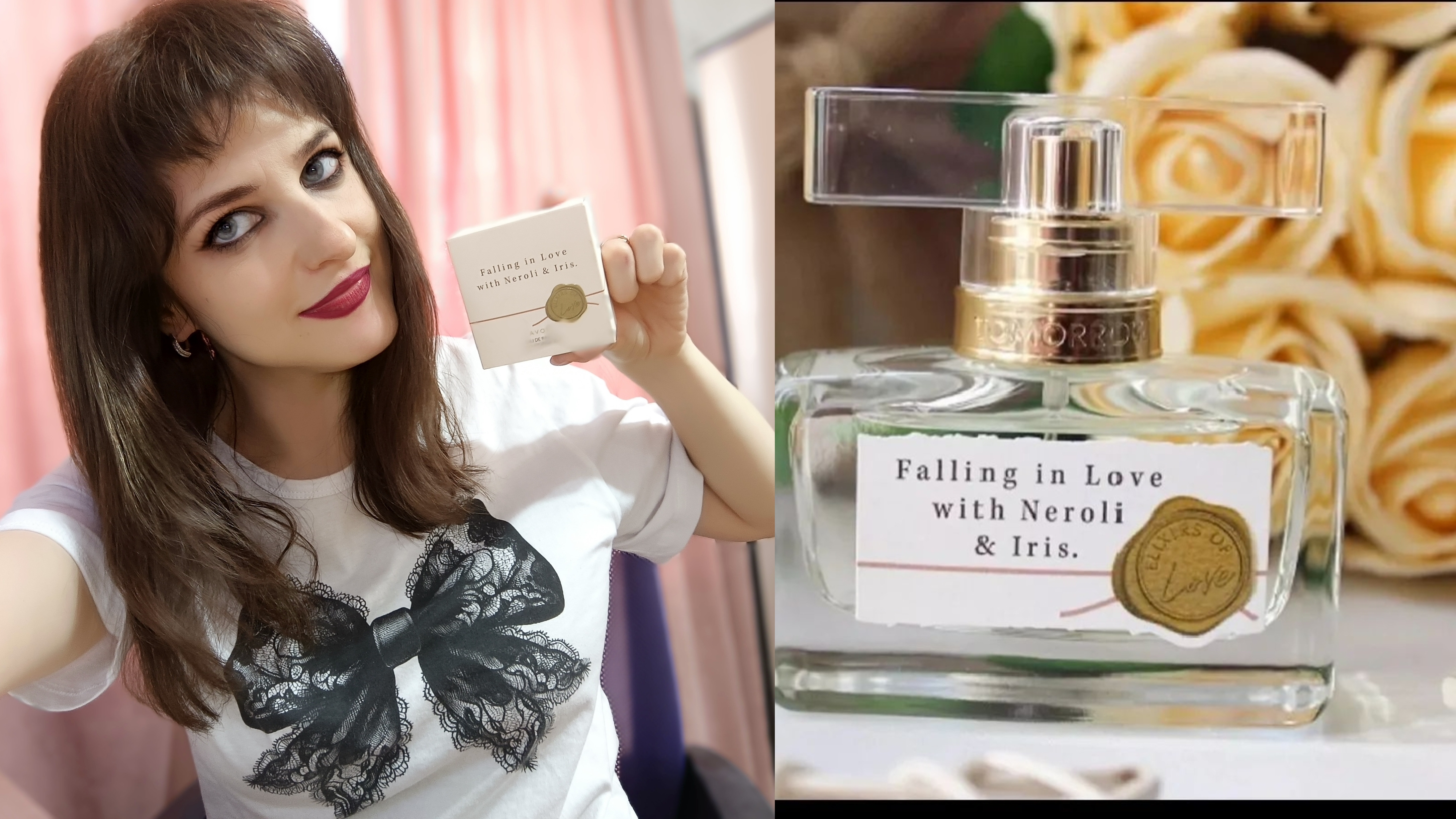 #Обзор на парфюмерную воду #Эйвон #TTA #Falling_in_Love_with_Neroli_&_#Iris у меня ДЦП 👸☕🌹💞🌺🌿