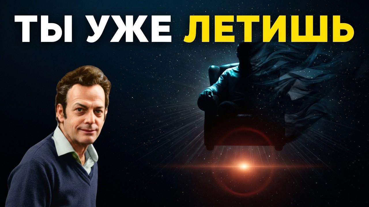 1ч РИЧАРД ФЕЙНМАН для сна | Сидишь дома — летишь быстрее пули. Как такое возможно?