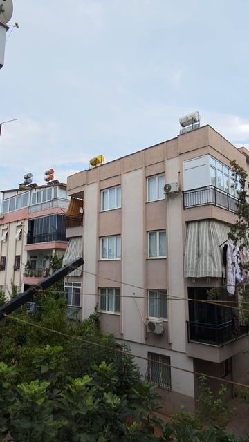 Дождь в Анталии в августе!